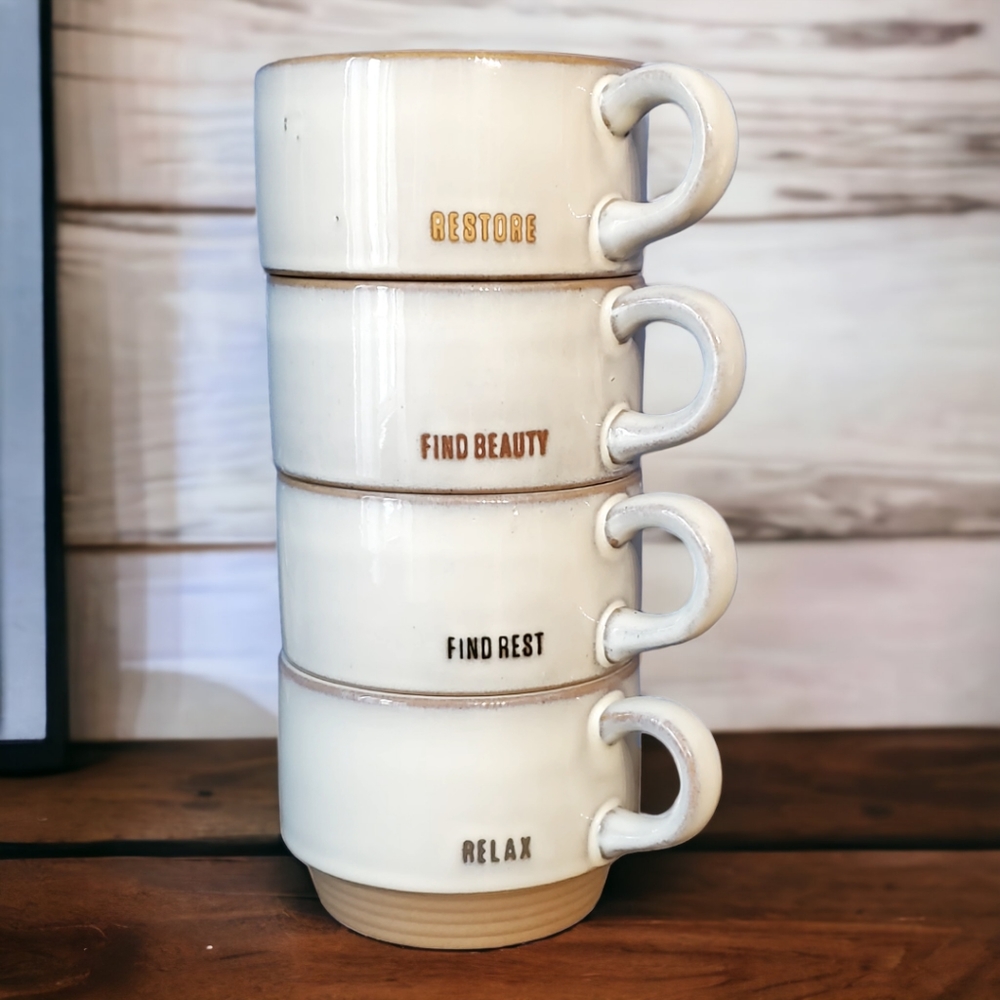 Hearth and Hand with Magnolia, Target line, Mug Set of 4